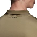 Herren T-Shirt adidas  Club Rib Tennis Polo Shirt Orbit Green