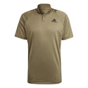 Herren T-Shirt adidas  Club Rib Tennis Polo Shirt Orbit Green