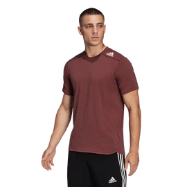 Herren T-Shirt adidas Designed For Training Tee Shadow Red