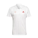 Herren T-Shirt adidas  Freelift Polo Aeroready White