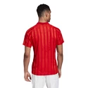 Herren T-Shirt adidas  Freelift Polo E Scarlet/White