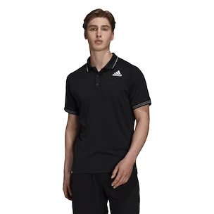 Herren T-Shirt adidas  Freelift Polo Primeblue Black