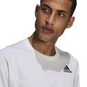 Herren T-Shirt adidas  Freelift T-Shirt White