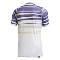 Herren T-Shirt adidas Freelift Tee Heat.RDY White/Purple - Gr. L