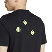 Herren T-Shirt adidas  Jeu Graphic Tee Black