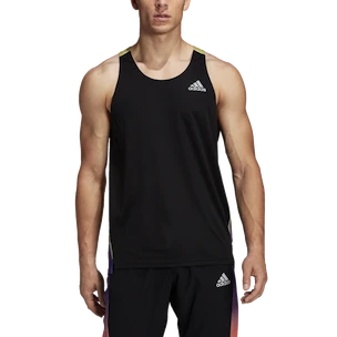 Herren T-Shirt adidas Own The Run Colorblock Black