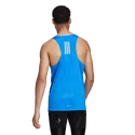 Herren T-Shirt adidas Own The Run Singlet Blue Rush