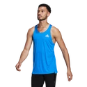 Herren T-Shirt adidas Own The Run Singlet Blue Rush