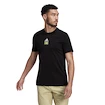 Herren T-Shirt adidas  Paris Tennis Graphic Black