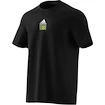 Herren T-Shirt adidas  Paris Tennis Graphic Black