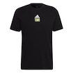Herren T-Shirt adidas  Paris Tennis Graphic Black