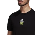 Herren T-Shirt adidas  Paris Tennis Graphic Black