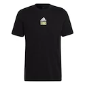 Herren T-Shirt adidas  Paris Tennis Graphic Black