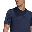 Herren T-Shirt adidas  Primeblue Designed 2 Move Sport 3-Stripes Tee Crew Navy