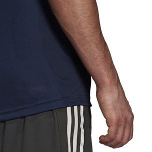 Herren T-Shirt adidas  Primeblue Designed 2 Move Sport 3-Stripes Tee Crew Navy