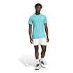 Herren T-Shirt adidas  Tennis Climacool+ AIRCHILL FreeLift T-Shirt Blue