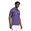 Herren T-Shirt adidas  Tennis Climacool FreeLift Polo Shirt Aurora Plum