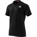 Herren T-Shirt adidas  Tennis Freelift Polo Black