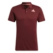 Herren T-Shirt adidas  Tennis Freelift Polo Shadow Red