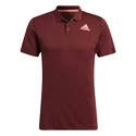 Herren T-Shirt adidas  Tennis Freelift Polo Shadow Red