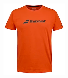 Herren T-Shirt Babolat Exercise Babolat Tee Men Fiesta Red