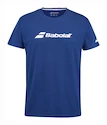 Herren T-Shirt Babolat  Exercise Babolat Tee Men Sodalite Blue