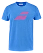 Herren T-Shirt Babolat  Exercise Big Flag Tee Men French Blue M