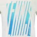 Herren T-Shirt Babolat  Exercise Message Tee Men Cannoli Cream