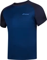 Herren T-Shirt Babolat  Play Club Crew Neck Tee Dark Blue