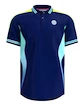 Herren T-Shirt BIDI BADU  Grafic Illumination Polo Dark Blue