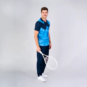 Herren T-Shirt BIDI BADU  Idir Tech Polo Petrol