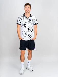 Herren T-Shirt BIDI BADU  Melbourne Polo White/Black