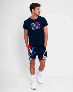 Herren T-Shirt BIDI BADU  New York 2024 Chill Tee Dark Blue/Red L