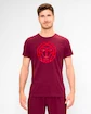 Herren T-Shirt BIDI BADU  Protected Leafs Chill Tee Bordeaux