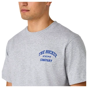 Herren T-Shirt CCM  Athleisure Tee Grey Melange