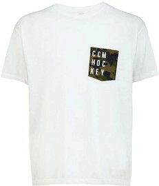 Herren T-Shirt CCM  CAMO POCKET S/S TEE SR