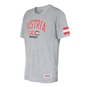 Herren T-Shirt CCM  FLAG TEE TEAM AUSTRIA Athletic Grey