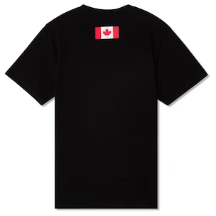 Herren T-Shirt CCM  Flag Tee Team CAN Black