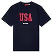 Herren T-Shirt CCM  Flag Tee Team USA Navy