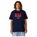 Herren T-Shirt CCM  Flag Tee Team USA Navy