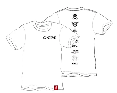 Herren T-Shirt CCM  Historical Tee