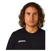 Herren T-Shirt CCM  Lightweight Training Black