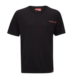 Herren T-Shirt CCM LUMBER YARD TEE Black