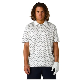 Herren T-Shirt CCM Polo Print Blanc