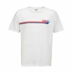 Herren T-Shirt CCM  SS Vintage Retro Block 3 Tee White