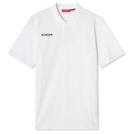Herren T-Shirt CCM Team Polo White