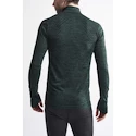 Herren T-Shirt Craft Fuseknit Comfort Zip LS Green