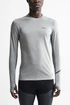 Herren T-Shirt Craft  SubZ Wool LS grey