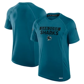 Herren T-Shirt Fanatics AP Rink Tech SS Tee San Jose Sharks