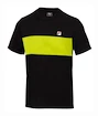 Herren T-Shirt Fila  T-Shirt Bosse Black/Evening Primrose